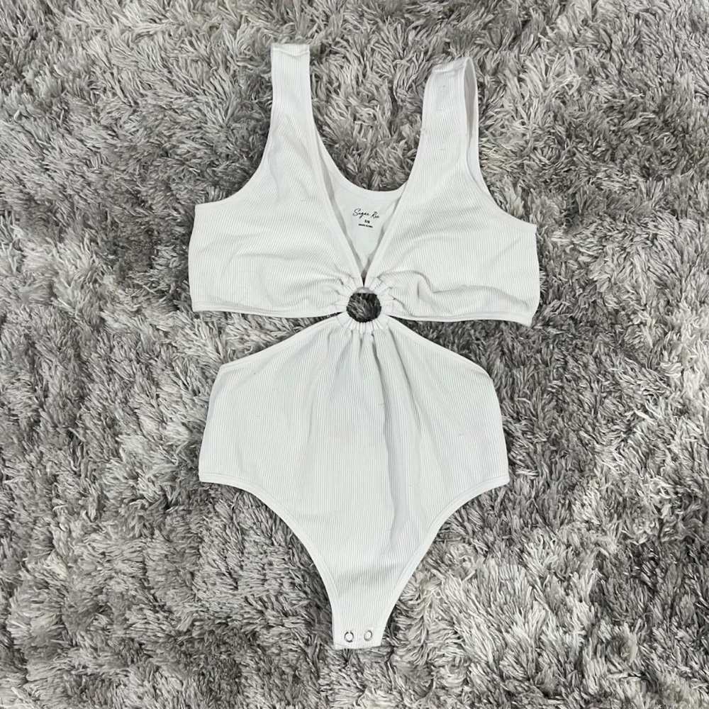 Princess Polly Women's White Bodysuit
